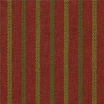 Kasmir Fabrics Celtic Stripe Crimson Fabric 